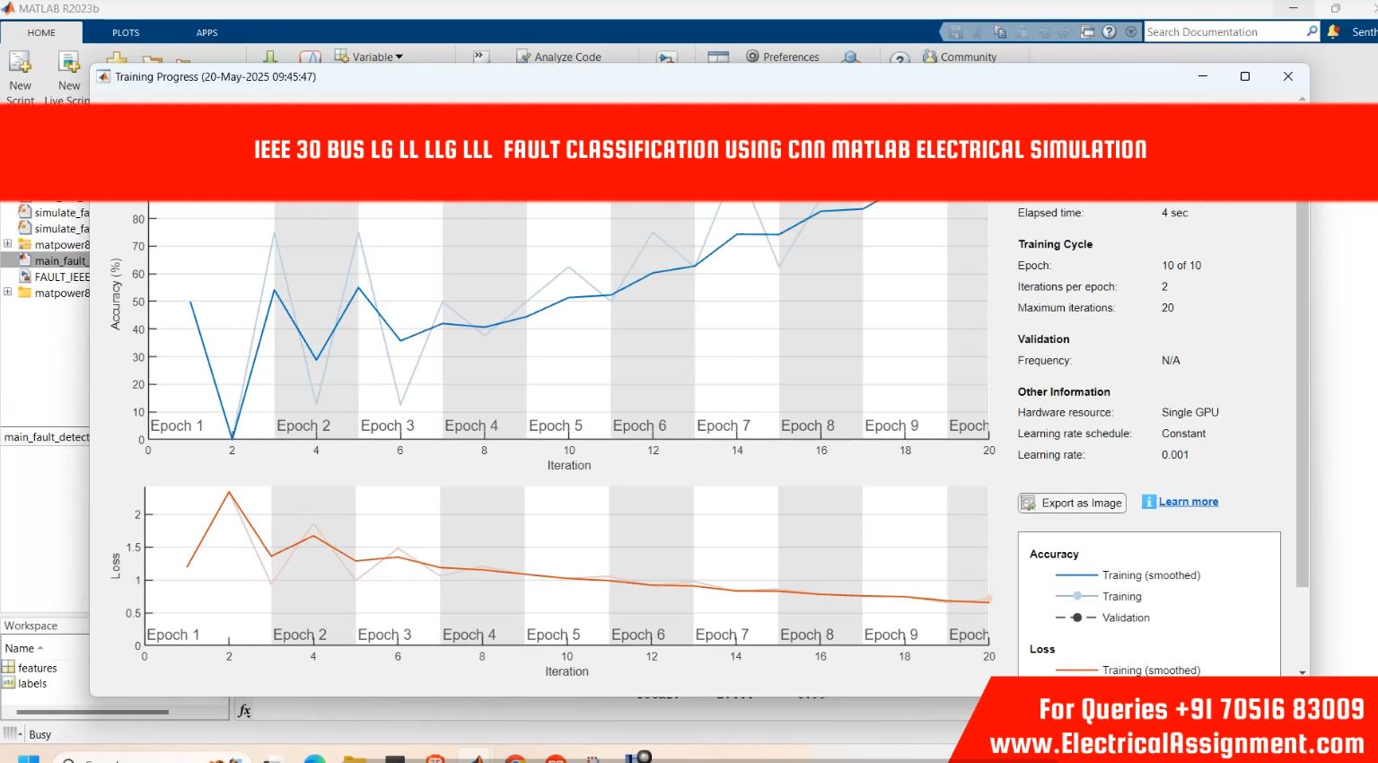 Solar PV Fault Classification Using Thermal Images and CNN screenshot 6